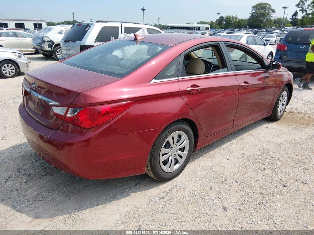 5NPEB4AC5BH259072 2011 HYUNDAI SONATA photo no. 4
