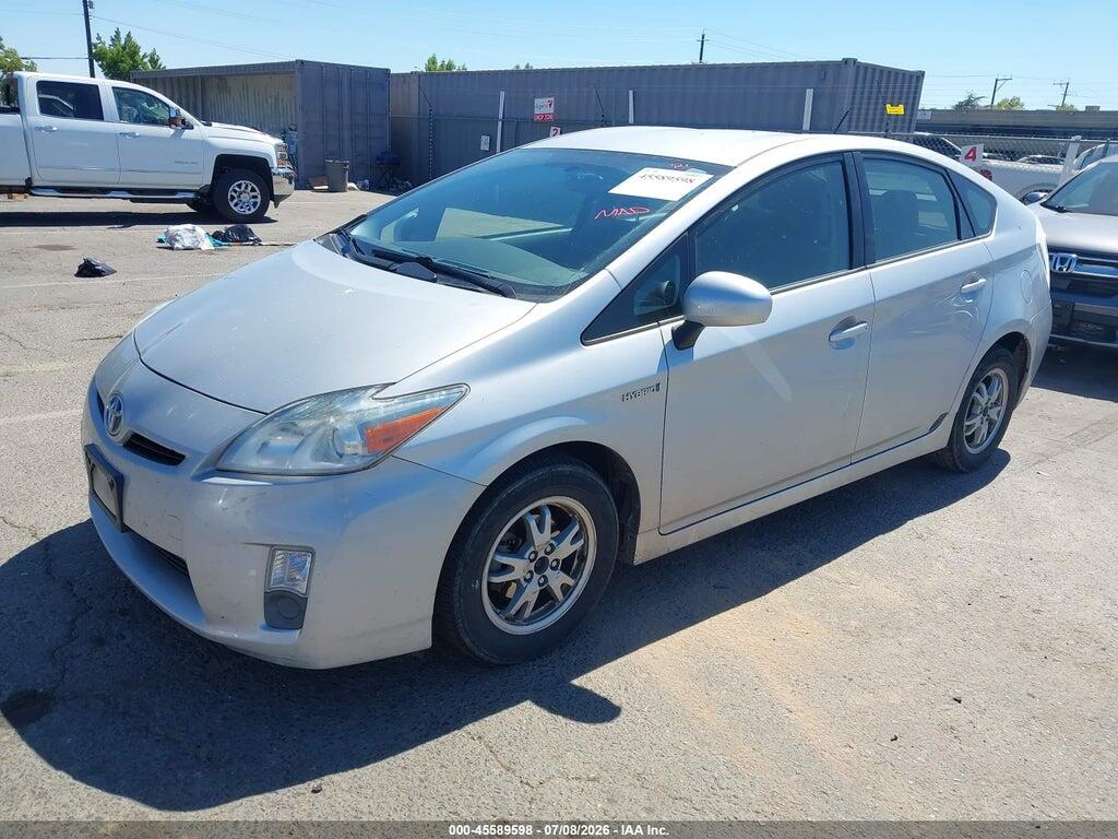 JTDKN3DU0A0219860 2010 TOYOTA PRIUS photo no. 2