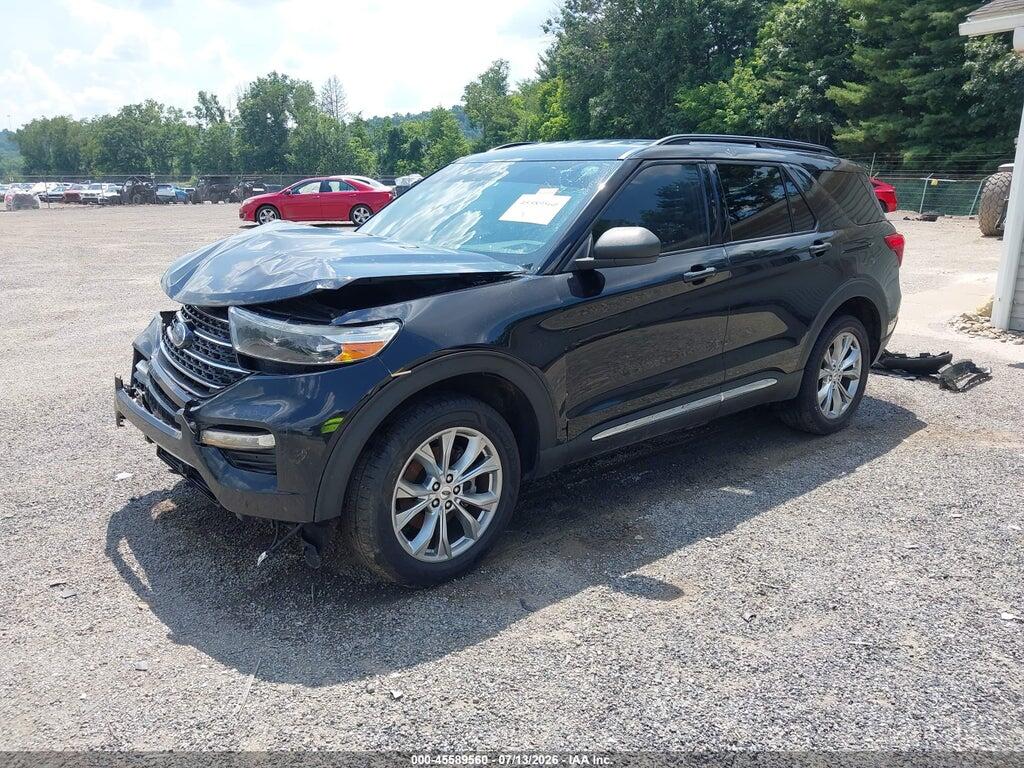 1FMSK8DH5MGA03275 2021 FORD EXPLORER photo no. 2