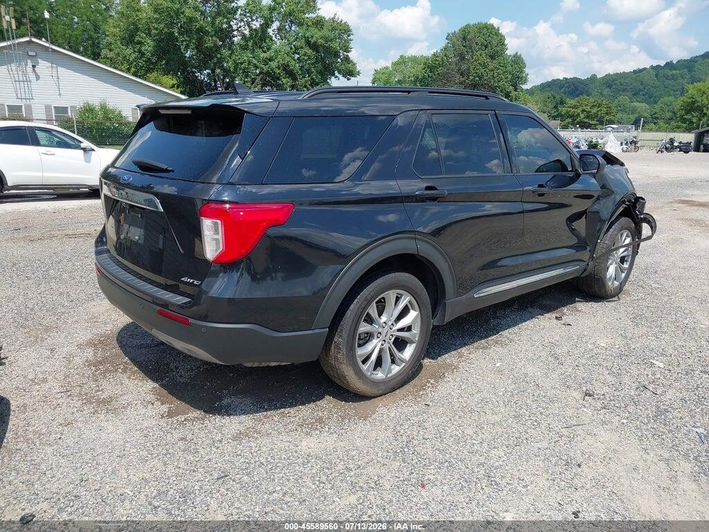 1FMSK8DH5MGA03275 2021 FORD EXPLORER photo no. 4