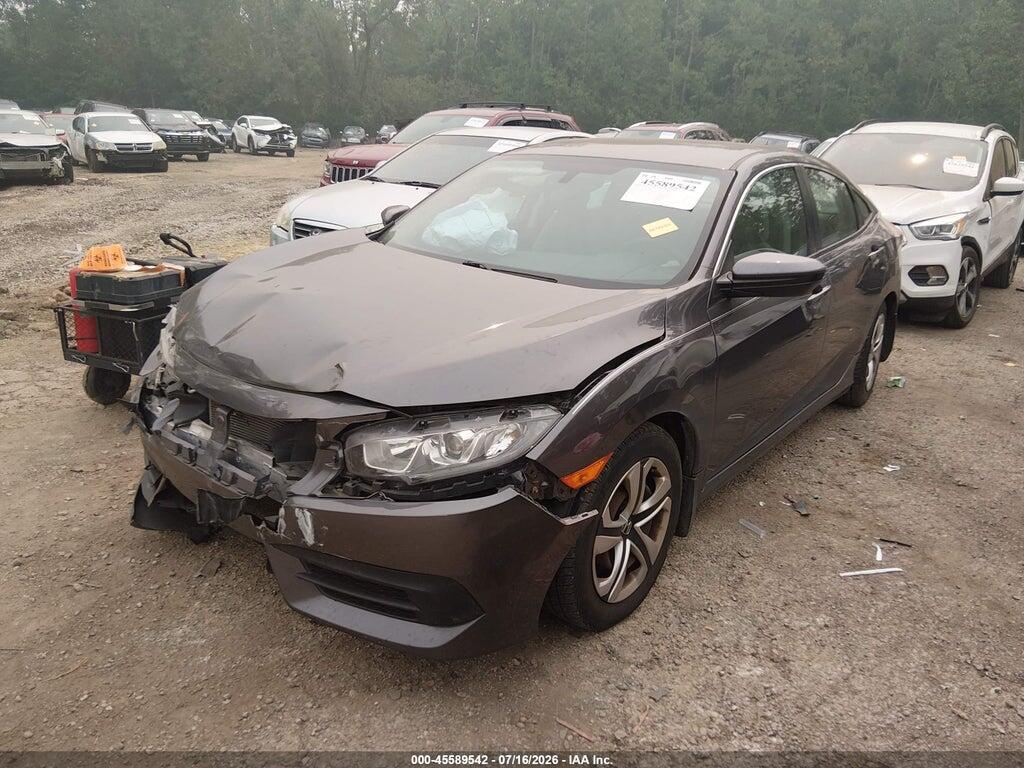19XFC2F55GE007303 2016 HONDA CIVIC photo no. 2