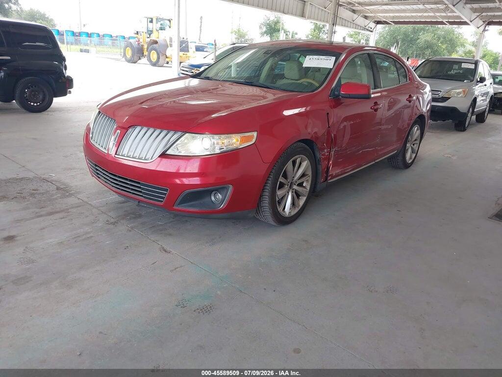 1LNHL9DR5AG608902 2010 LINCOLN MKS photo no. 2