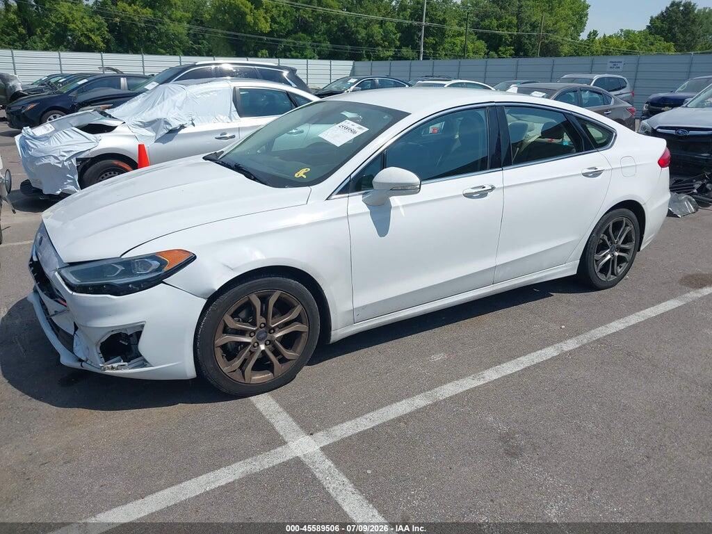 3FA6P0CD0KR238010 2019 FORD FUSION photo no. 2