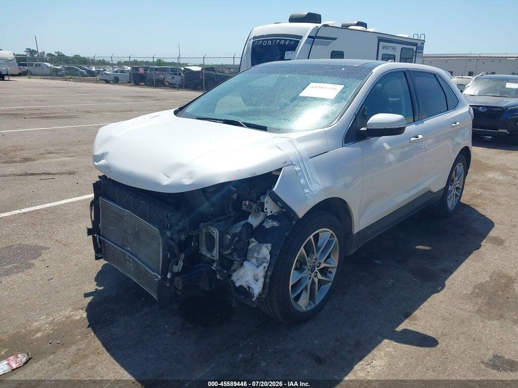 2FMPK3K83HBC09848 2017 FORD EDGE photo no. 2