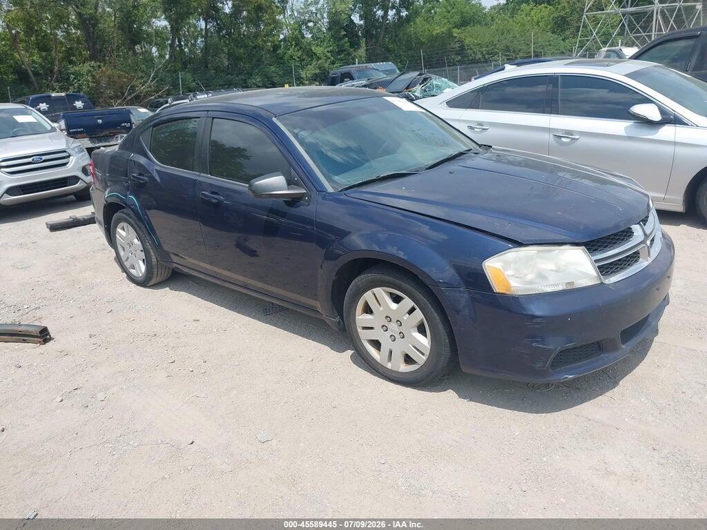 1C3CDZAB4EN117259 2014 DODGE AVENGER photo no. 1