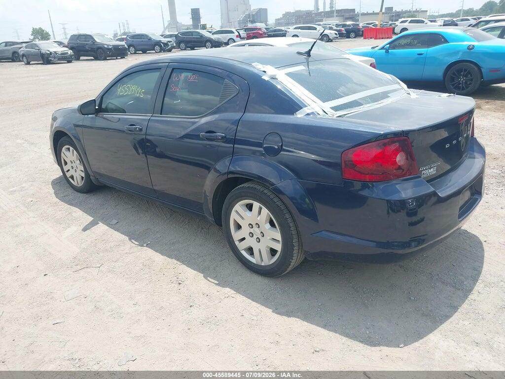 1C3CDZAB4EN117259 2014 DODGE AVENGER photo no. 3