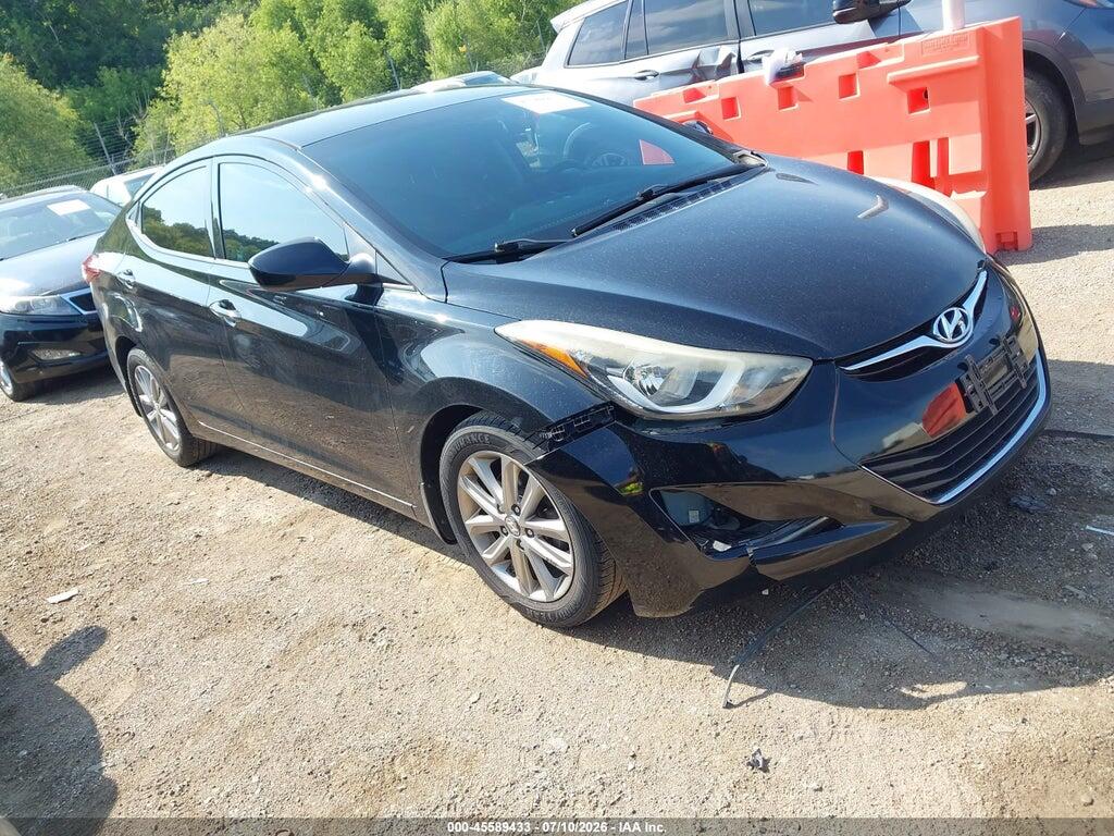 5NPDH4AE7GH653286 2016 HYUNDAI ELANTRA photo no. 1