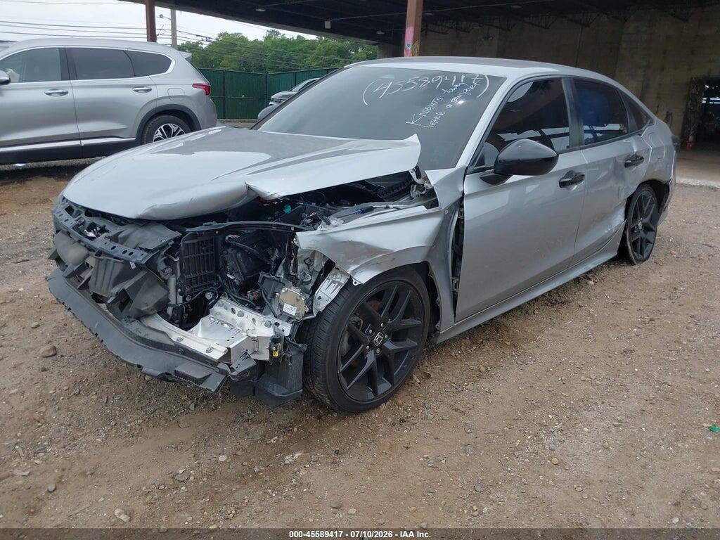2HGFE2F5XNH597608 2022 HONDA CIVIC photo no. 2