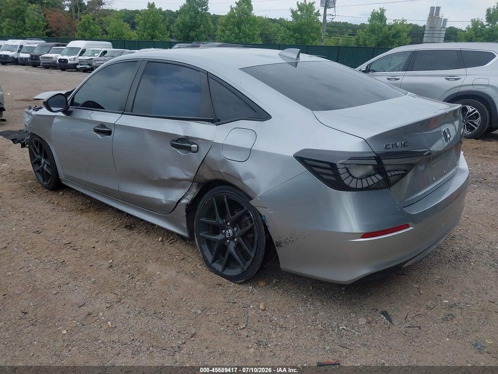 2HGFE2F5XNH597608 2022 HONDA CIVIC photo no. 3