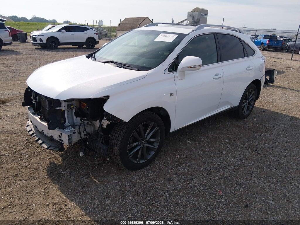 2T2BK1BA5FC338017 2015 LEXUS RX 350 photo no. 2