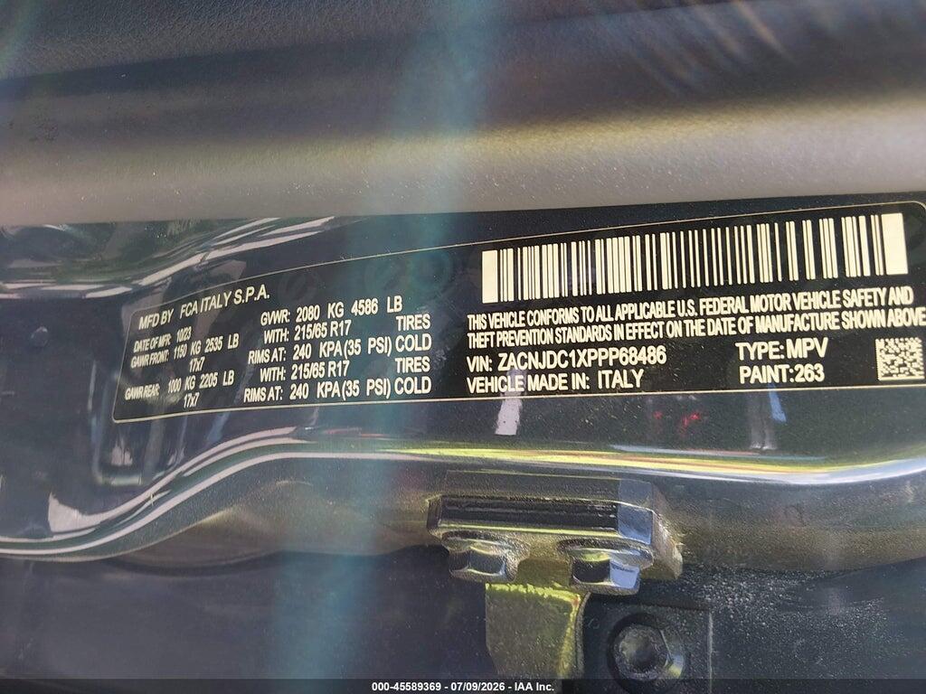 ZACNJDC1XPPP68486 2023 JEEP RENEGADE photo no. 9