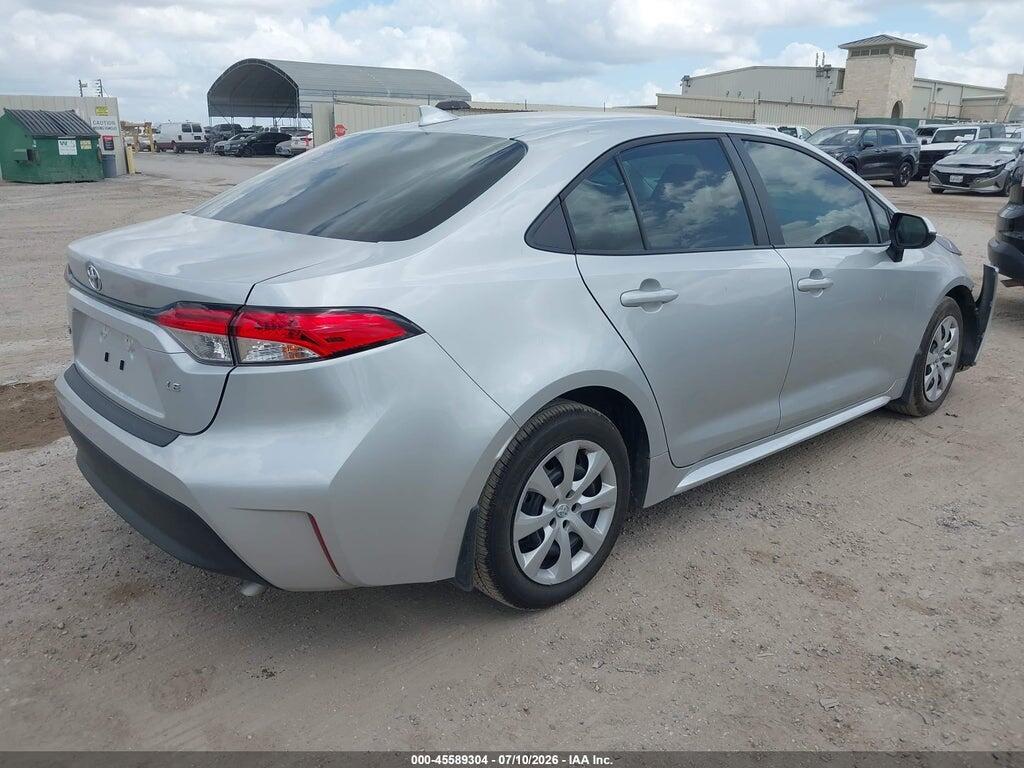 5YFB4MDE1SP232092 2025 TOYOTA COROLLA photo no. 4