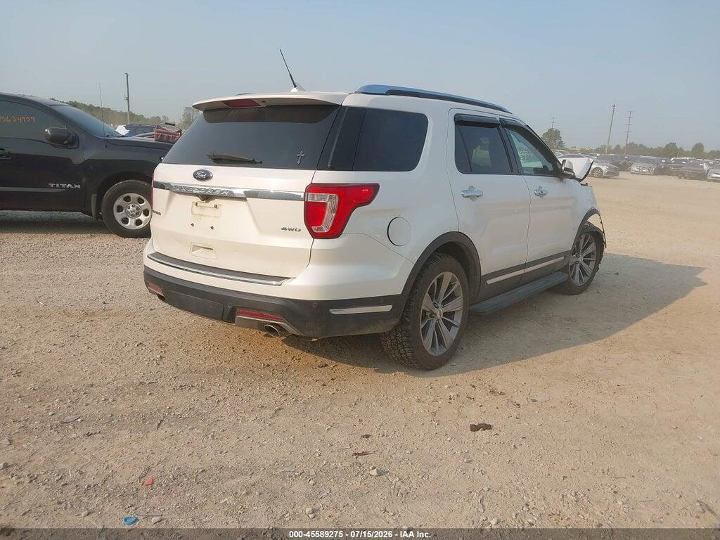 1FM5K8F81JGB16467 2018 FORD EXPLORER photo no. 4