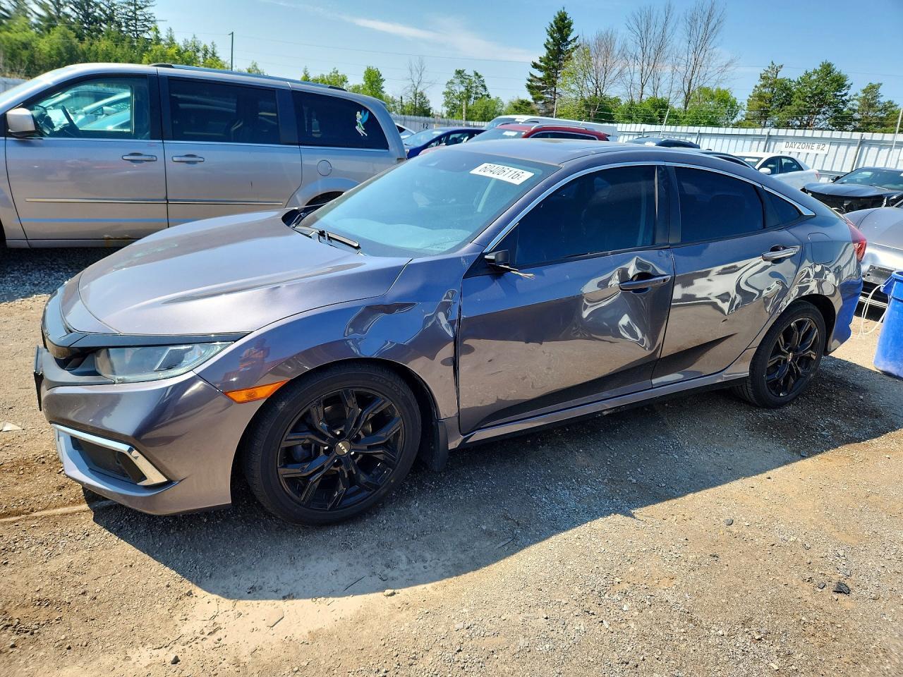 2HGFC2F77KH009084 2019 HONDA CIVIC photo no. 1