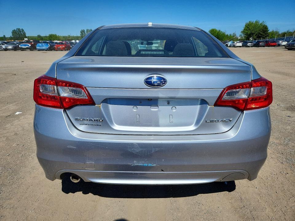 2017 SUBARU LEGACY 2.5I — Фото 6 из 12