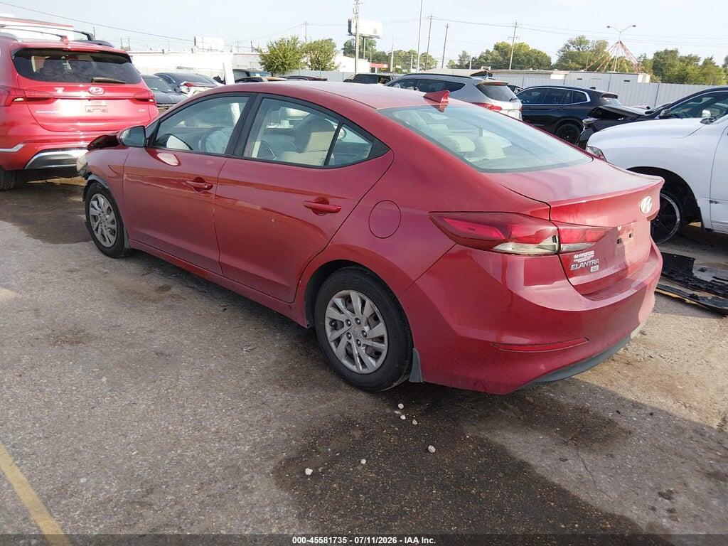 KMHD74LF0HU406185 2017 HYUNDAI ELANTRA photo no. 3