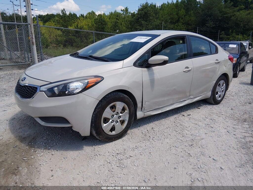KNAFK4A6XF5409548 2015 KIA FORTE photo no. 2