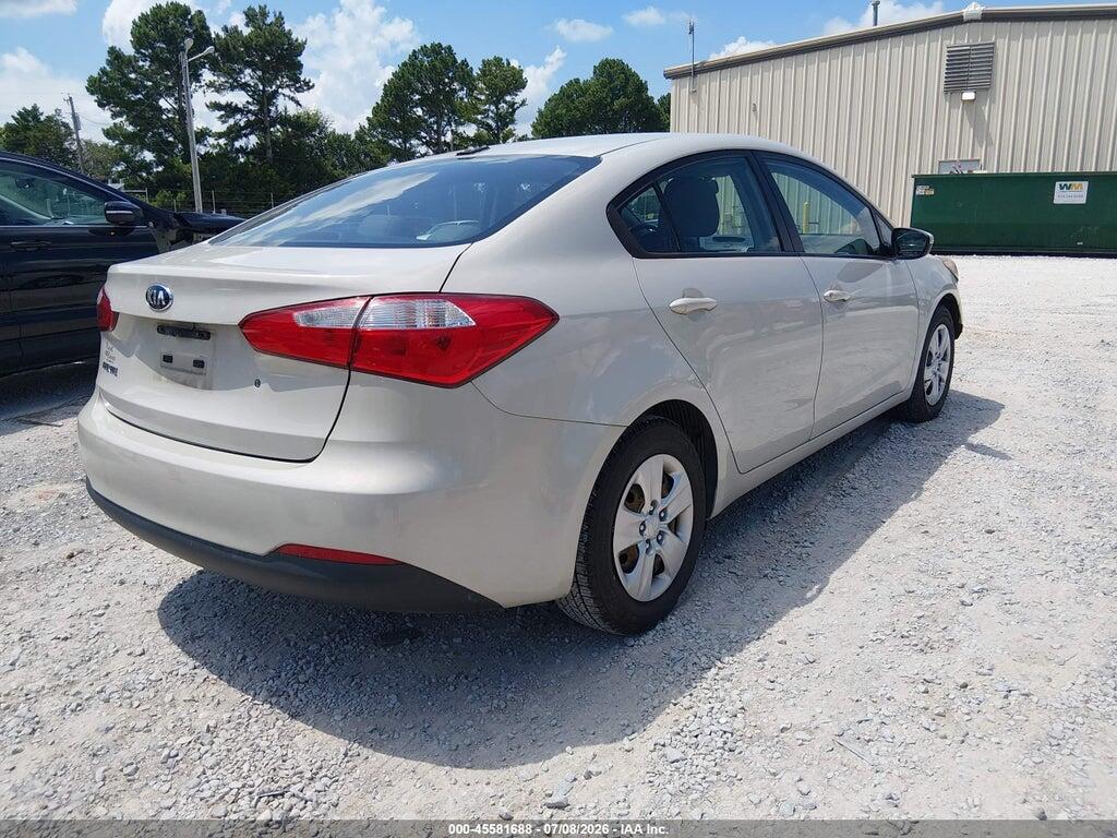 KNAFK4A6XF5409548 2015 KIA FORTE photo no. 4