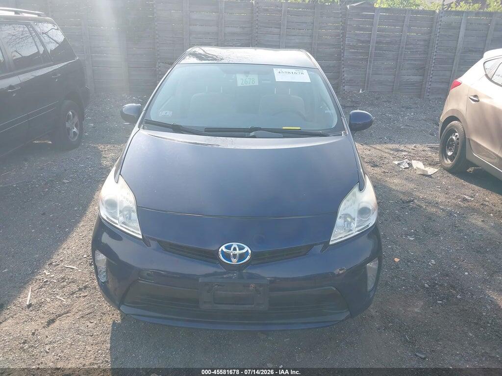 JTDKN3DU2C1601272 2012 TOYOTA PRIUS photo no. 12