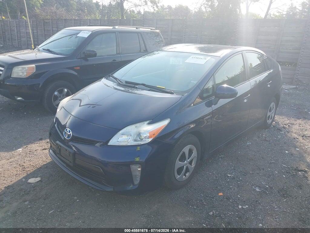 JTDKN3DU2C1601272 2012 TOYOTA PRIUS photo no. 2
