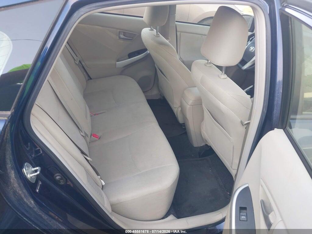 JTDKN3DU2C1601272 2012 TOYOTA PRIUS photo no. 8