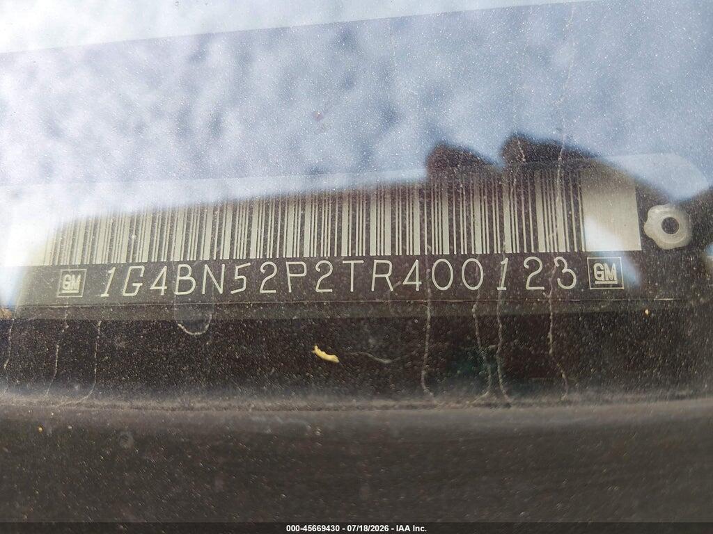 1G4BN52P2TR400123 1996 BUICK ROADMASTER photo no. 9