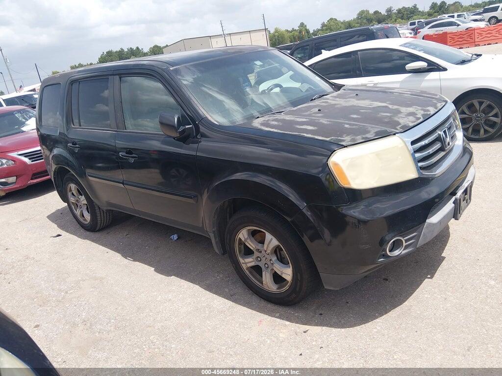 5FNYF3H50CB020385 2012 HONDA PILOT photo no. 1