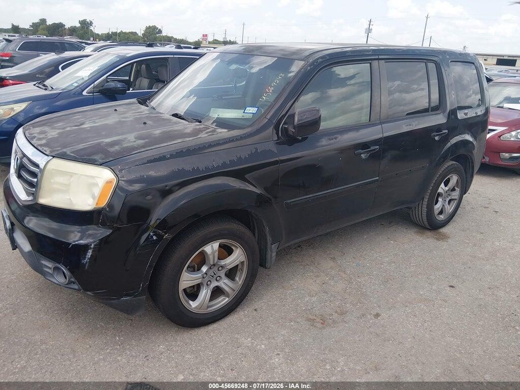 5FNYF3H50CB020385 2012 HONDA PILOT photo no. 2