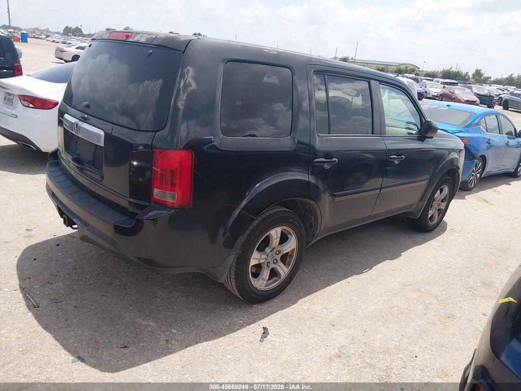 5FNYF3H50CB020385 2012 HONDA PILOT photo no. 4