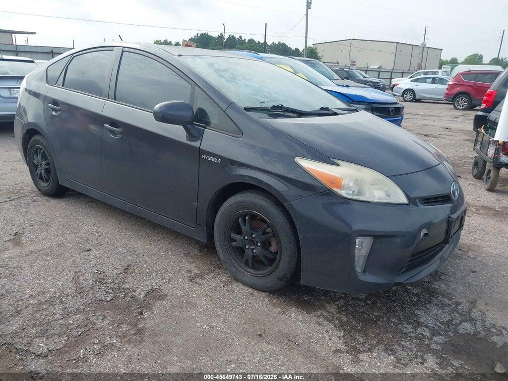 JTDKN3DU2C1489279 2012 TOYOTA PRIUS photo no. 1