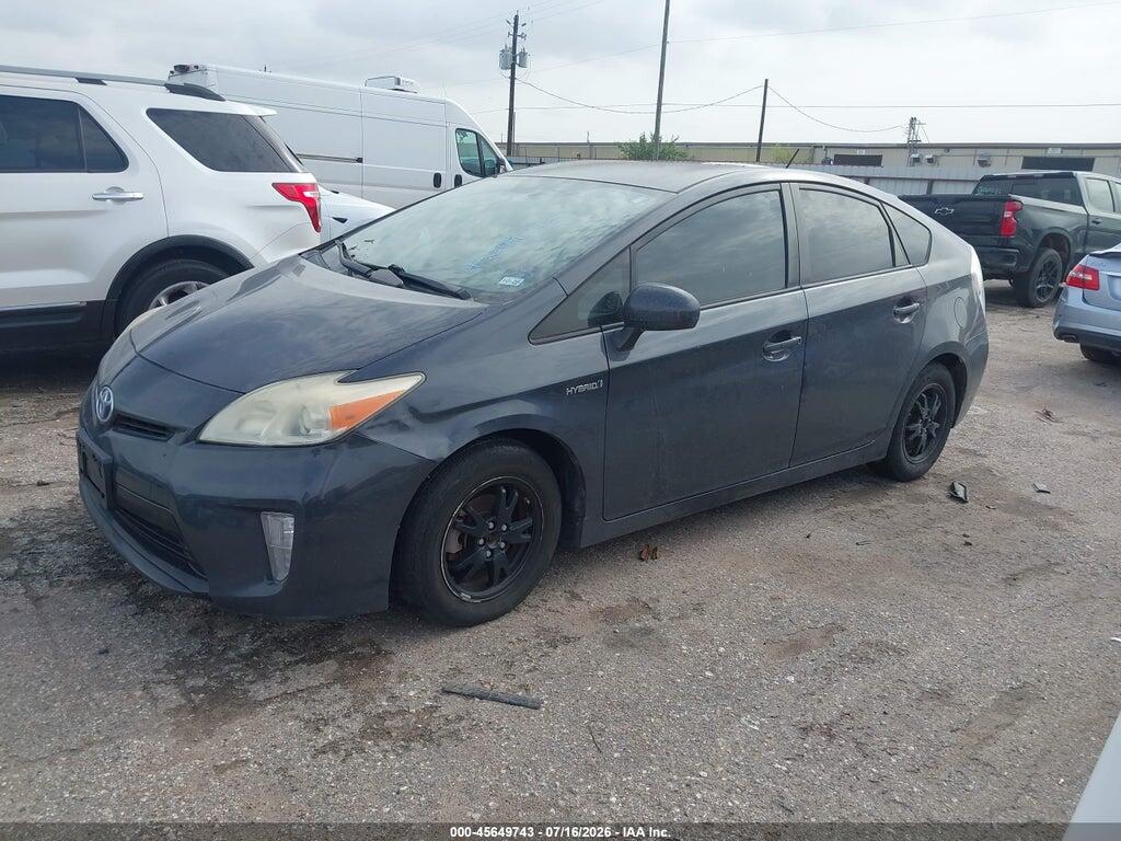 JTDKN3DU2C1489279 2012 TOYOTA PRIUS photo no. 2
