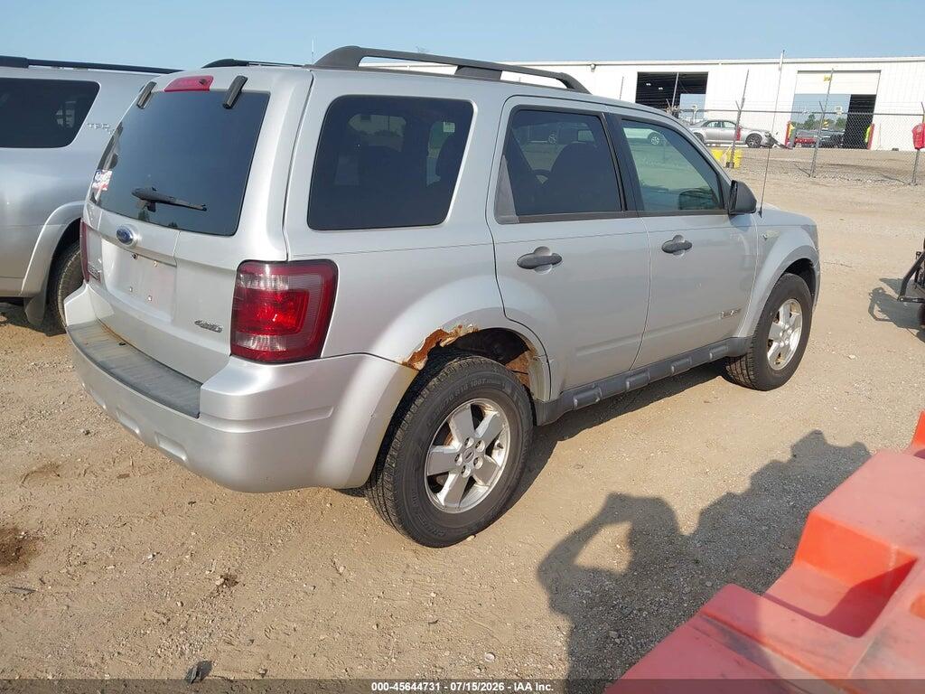 1FMCU93178KE12227 2008 FORD ESCAPE photo no. 4