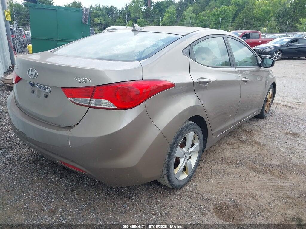 5NPDH4AEXDH421468 2013 HYUNDAI ELANTRA photo no. 4