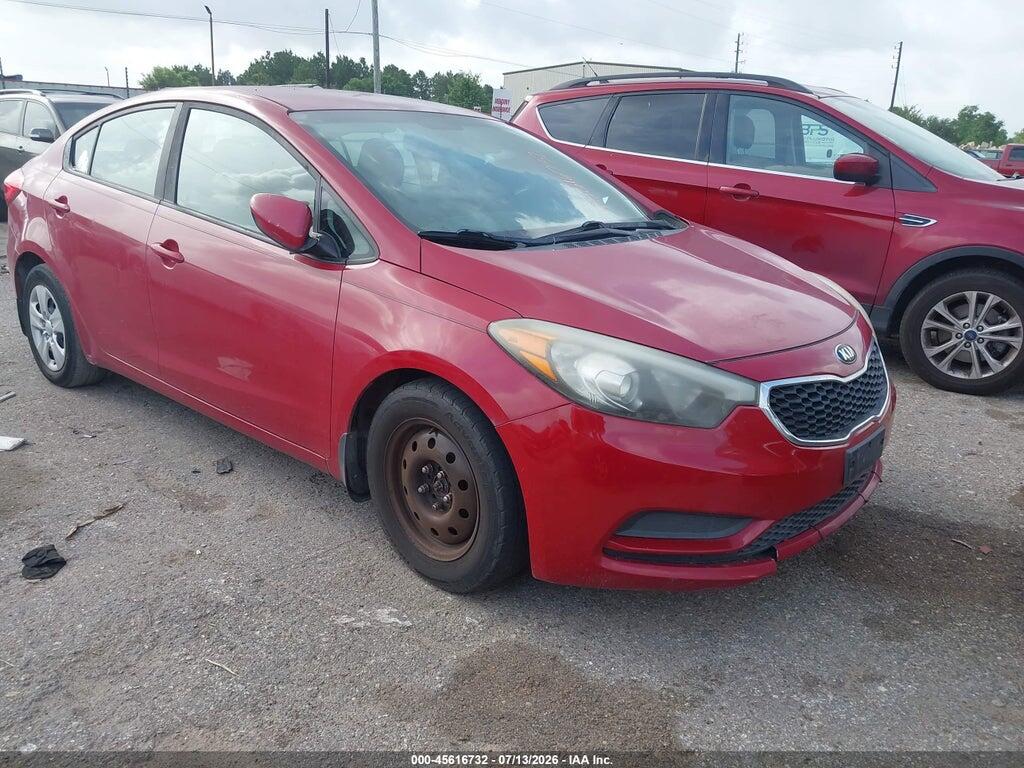 KNAFK4A6XG5595366 2016 KIA FORTE photo no. 1