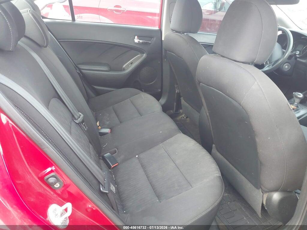 KNAFK4A6XG5595366 2016 KIA FORTE photo no. 8