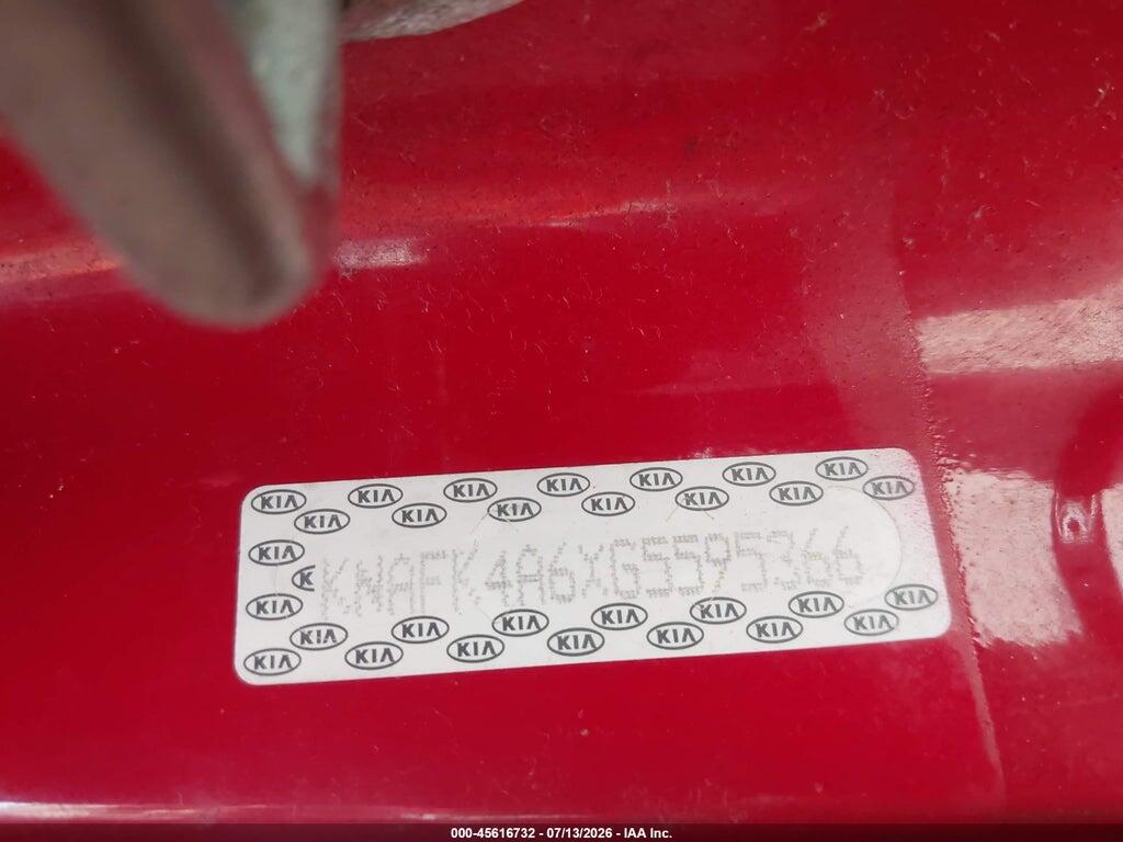 KNAFK4A6XG5595366 2016 KIA FORTE photo no. 9
