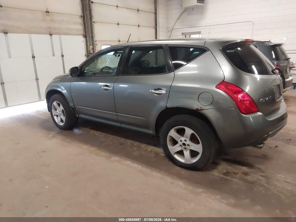 JN8AZ08W35W400209 2005 NISSAN MURANO photo no. 3
