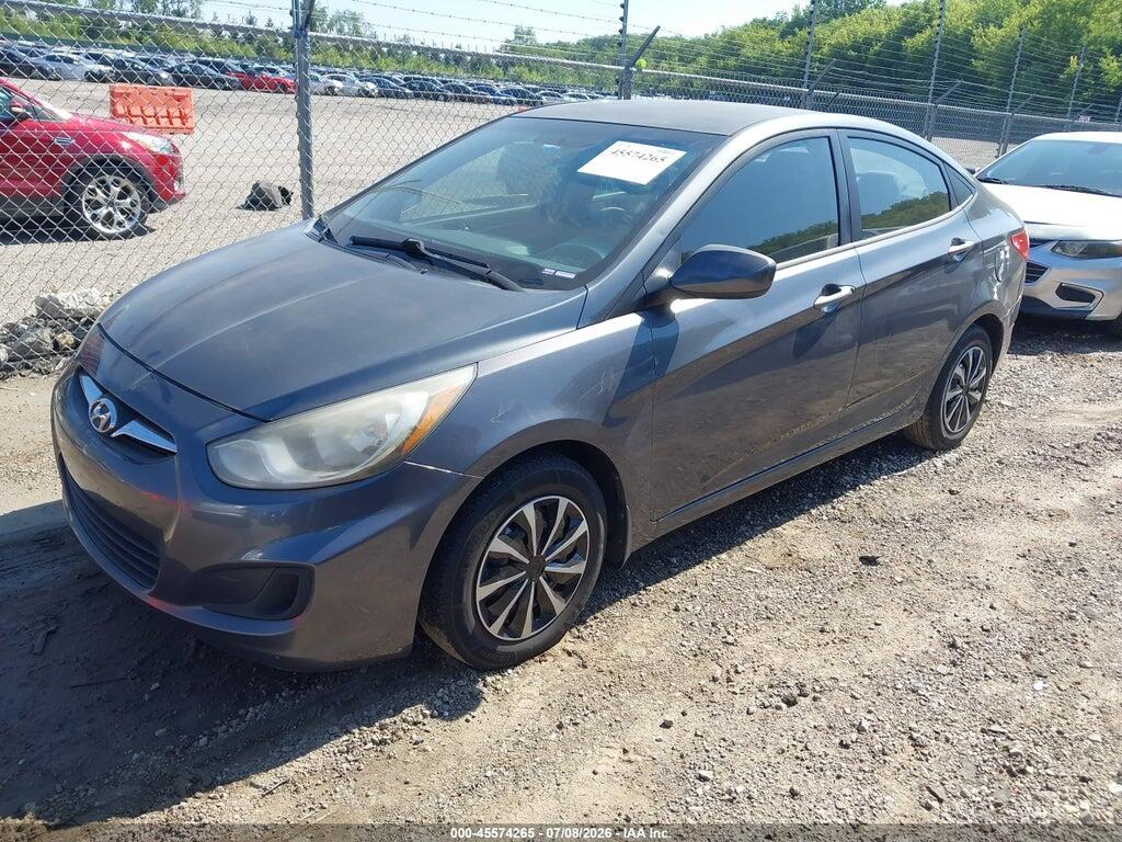 KMHCT4AE2DU323594 2013 HYUNDAI ACCENT photo no. 2