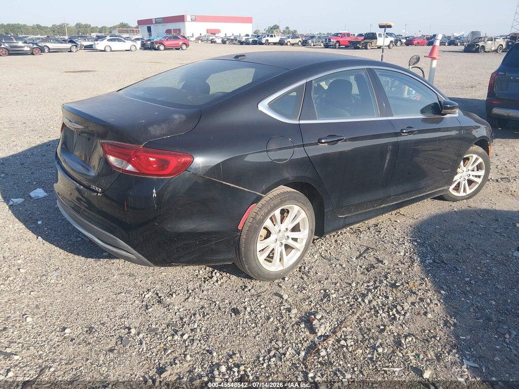1C3CCCAB3FN649782 2015 CHRYSLER 200 photo no. 4