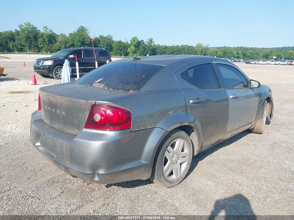 1C3CDZABXDN644477 2013 DODGE AVENGER photo no. 4