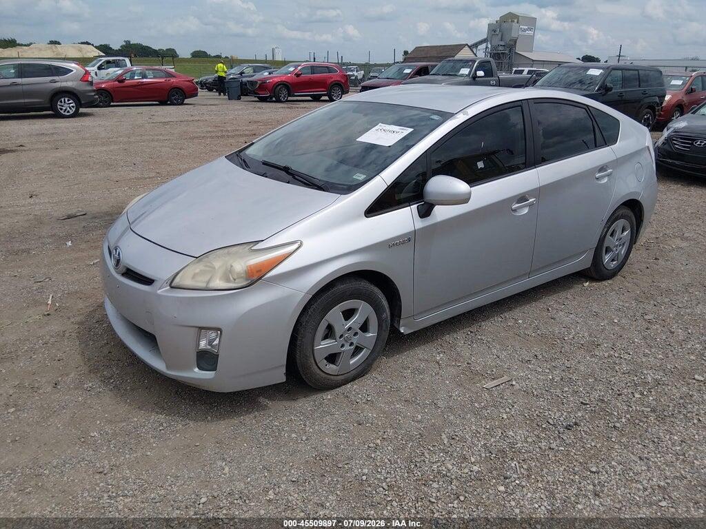 JTDKN3DU8A5080080 2010 TOYOTA PRIUS photo no. 2