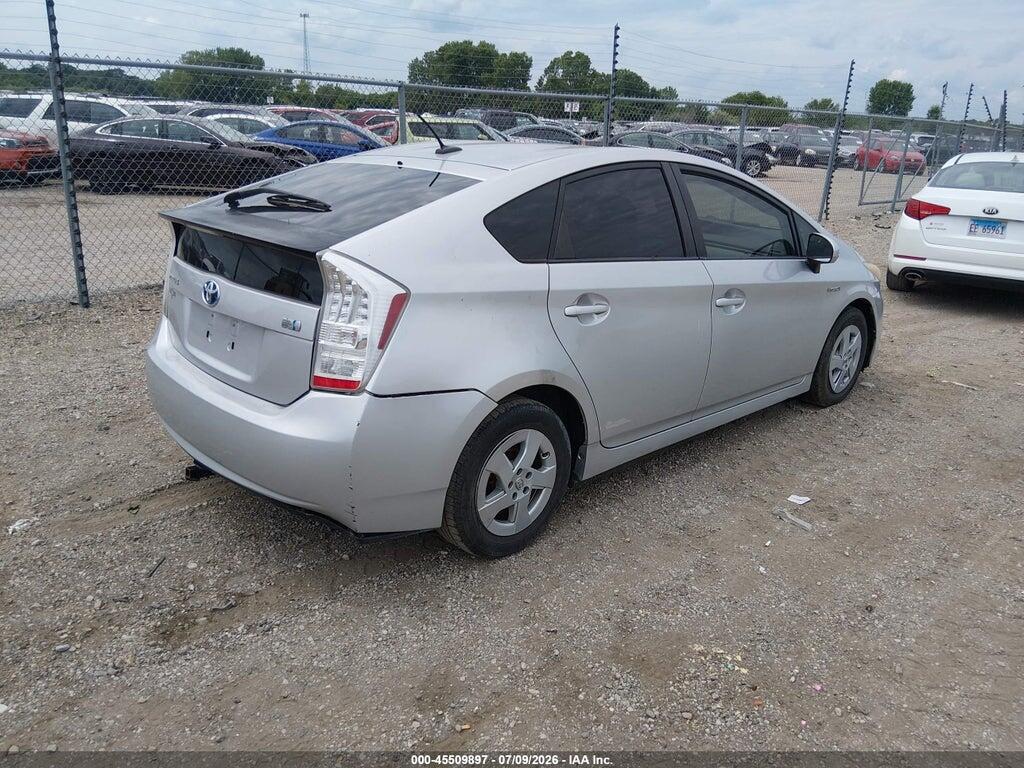 JTDKN3DU8A5080080 2010 TOYOTA PRIUS photo no. 4