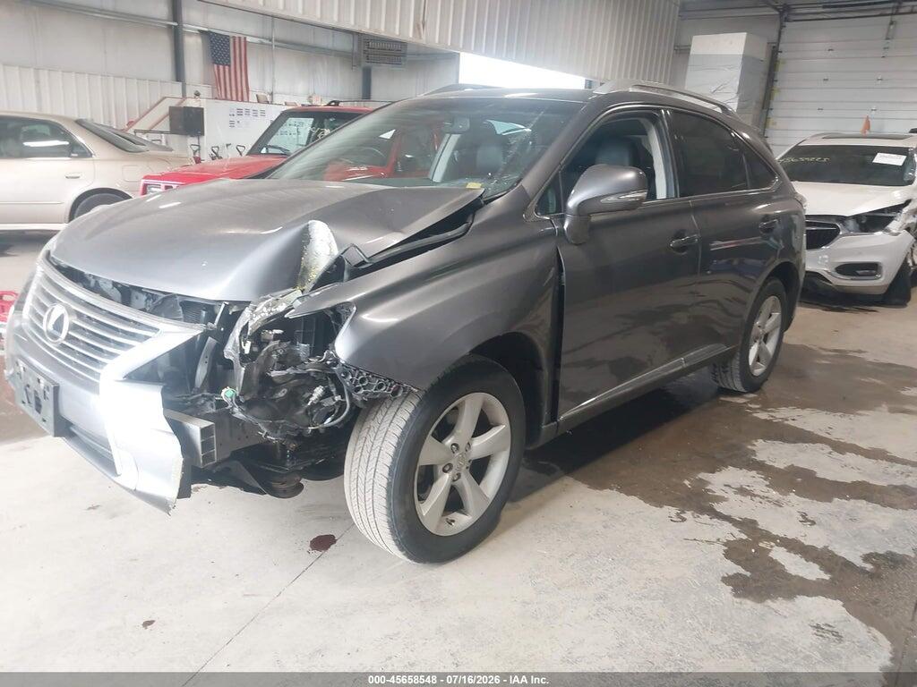 2T2BK1BA1EC231559 2014 LEXUS RX 350 photo no. 2