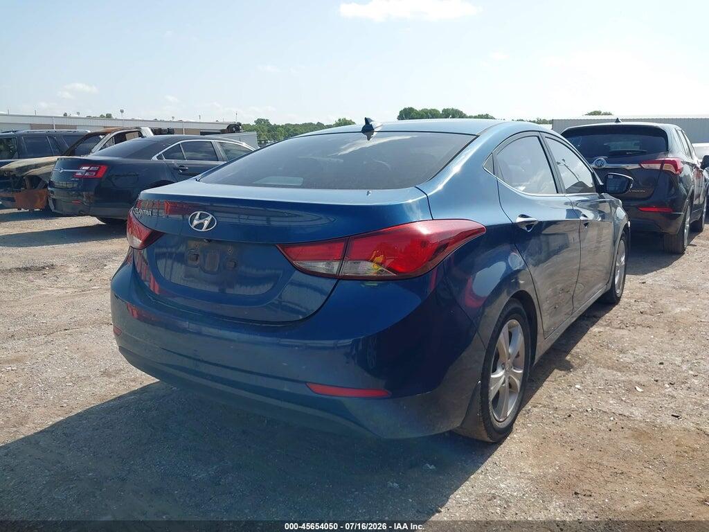 KMHDH4AE4GU564616 2016 HYUNDAI ELANTRA photo no. 4
