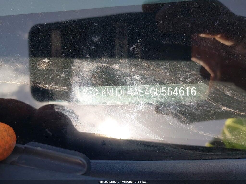 KMHDH4AE4GU564616 2016 HYUNDAI ELANTRA photo no. 9