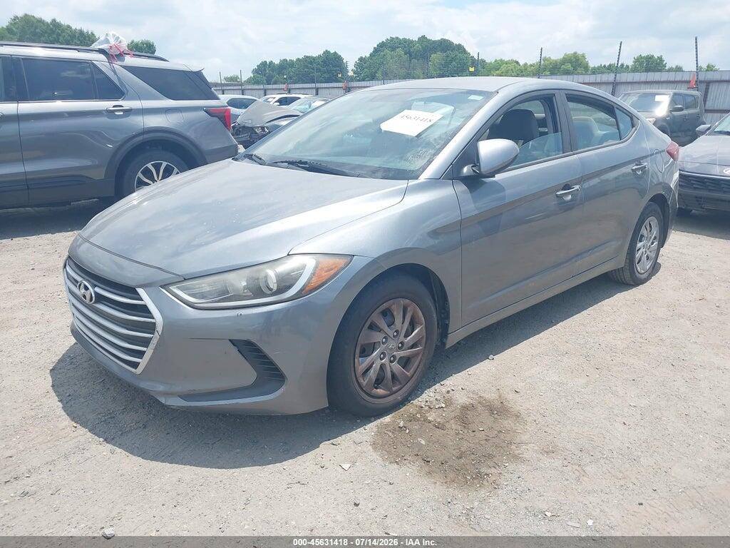 KMHD74LF7HU071930 2017 HYUNDAI ELANTRA photo no. 2