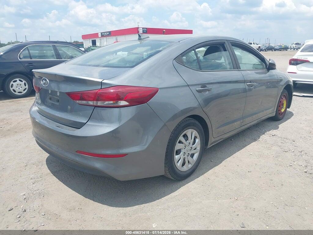 KMHD74LF7HU071930 2017 HYUNDAI ELANTRA photo no. 4