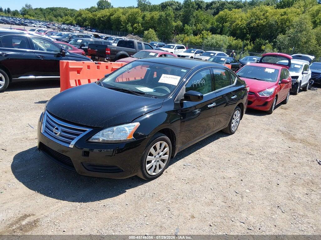 3N1AB7AP8FY224461 2015 NISSAN SENTRA photo no. 2