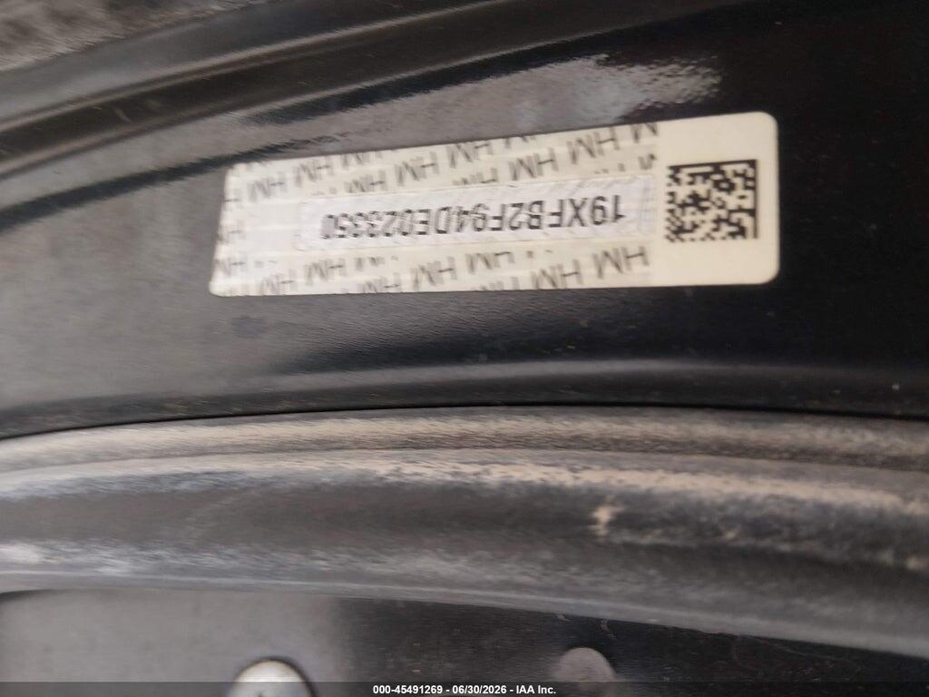 19XFB2F94DE023350 2013 HONDA CIVIC photo no. 9
