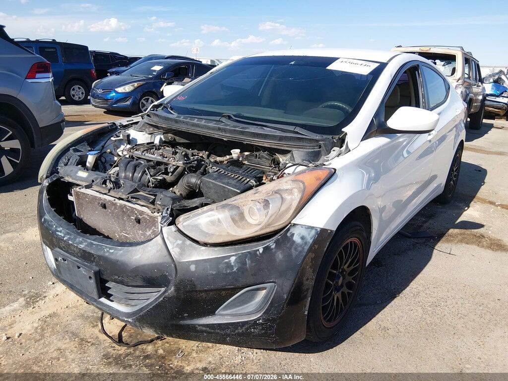 5NPDH4AE4DH168518 2013 HYUNDAI ELANTRA photo no. 2